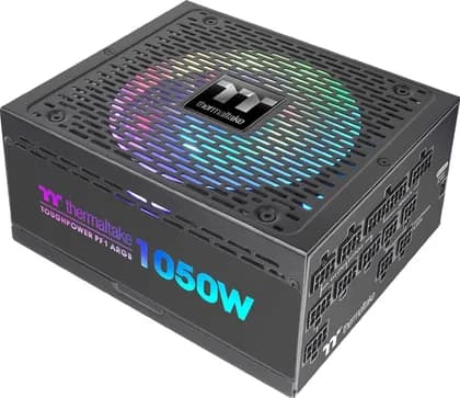 Thermaltake Toughpower PF1 1050 Watt Power Supply, Full Modular 80 Plus Platinum, ARGB, PSU, SLI/CrossFire, Single Rail, 83.3A, ATX | PS-TPD-1050F3FAPK-1
