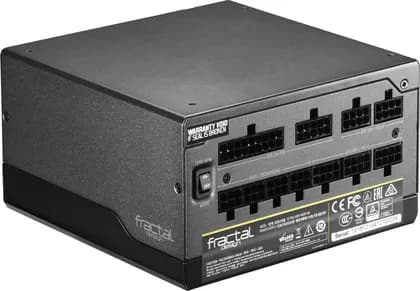 Fractal Design Ion+ Fully-Modular Power Supply, 660W Power, 80 Plus Platinum Certified, Japanese Capacitors, 140mm FDB Fan Type, Black | FD-PSU-IONP-660P-BK
