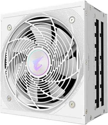 GIGABYTE AORUS ELITE P850W 80+ Platinum Modular PCIe 5.0 Power Supply, Intel Form Factor ATX 12V v3.0, 850W Capacity, 120mm FDB Fan, 60-50 Hz Input Frequency, Ice | GP-AE850PM-PG5-ICE