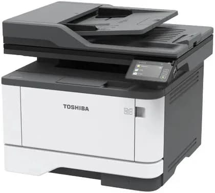 Toshiba e-Studio409S Mono Multifunction Printer, 40 PPM (A4) Print & Copy Speed, 1200 DPI x 1200 DPI Resolution, 2.8" Touchscreen Display, 250 Sheets Paper Capacity, Gray | E-STUDIO409S