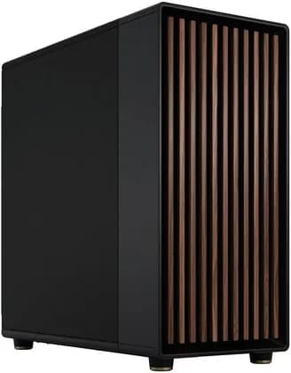 Fractal North XL E-ATX Mid Tower Computer Case, Mesh Side Panel, 3x Aspect 140mm PWM Included, Up to 420mm Radiator 9x Fans Support, Dust Filters, Type-C, 2x USB 3.0, 3.5mm, Black | FD-C-NOR1X-01