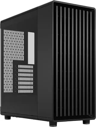 Fractal Design North Momentum Edition ATX Gaming Case, 3x 120mm Momentum Fans Included, Up to 360mm Radiator, 7 Expansion Slots, Tempered Glass Panel, Cable Management, Black | FD-C-NOR1C-05