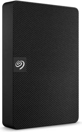 Seagate 4TB Expansion Portable USB 3.0 External HDD, Micro-USB 3.0 Interface, Bus Powered, Rescue Data Recovery Services, Preformatted exFAT, Windows and Mac Compatible, Black | STKM4000400