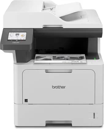 Brother DCP-L5510DN Monochrome Laser All-in-One Printer, 3.5" Color Touchscreen Display, 48ppm Max Print Speed, 250-Sheet Capacity Paper Tray, Gigabit Ethernet Interface, Gray | DCP-L5510DN