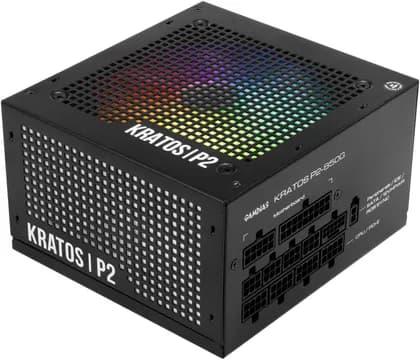 Gamdias KRATOS P2-850G Fully Modular Power Supply, 850W Power, 80 PLUS Gold Efficiency, 100% Japanese Capacitors, ATX 3.0 & PCIe Gen 5.0 Ready, Black | K-P2-850G