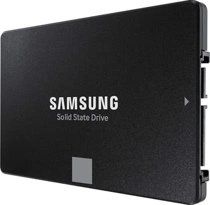 Samsung 500GB 870 EVO SATA III 2.5" Internal SSD, Up to 560 MB/s Seq Read & 530 MB/s Seq Write Speed, V-NAND Technology, 512MB LPDDR4 Cache, MKX Controller, 1.5M Hrs. MTBF, Black | MZ-77E500BW
