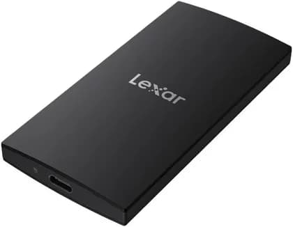 Lexar SL300 Portable SSD, 2TB Capacity, 1050MB/s High-Speed USB-C External Storage, Black | LSL300002T-RNBNG