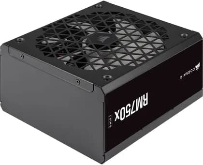 Corsair RM750x Shift Fully Modular ATX Full Modular Power Supply, 750W Power, 80 Plus Gold Efficiency, 140mm Fan with Zero RPM Mode, ATX 3.0 Certified & PCIe 5.0, Black | CP-9020251-UK