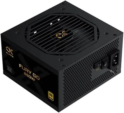 Xigmatek Fury GD 850W Fully Modular Power Supply, 80 Plus Gold, 12cm FDB Fan, LLC D2D & APFC, ATX 3.0 Factor, Japanese Capacitor, Support PCI-E Gen 5, UK Cord, Black | EN40757