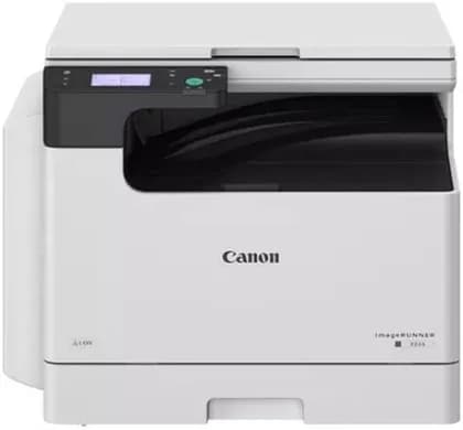 Canon imageRUNNER 2224 Multifunctional Laser Printer, Print, Copy, Scan, Send, Fax, 3.5" Monochrome Touch Panel, 24 ppm (A4) Print Speed, Up to 1200x1200 DPI, 250 Sheets Max Output, White | ir2224
