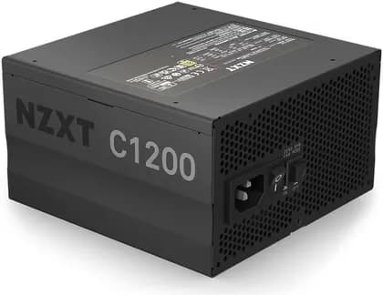 NZXT C1200 Fully-Modular ATX 3.0 1200W Power Supply, 80 Plus Gold, 135mm PWM Fan with Fluid Dynamic Bearing, 2300 RPM Speed & 93.02 CFM, Japanese Capacitors, 16-pin PCIe 12VHPWR, Black | PA-2G1BB-UK