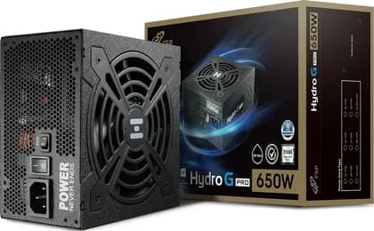 FSP HG2-650 Hydro G Pro 650W ATX Semi-Fanless Modular Power Supply, 80+ Gold, Active PFC, FDB Fan 120mm, 8-4A Input Current, 100-240Vac Voltage | PPA6505006