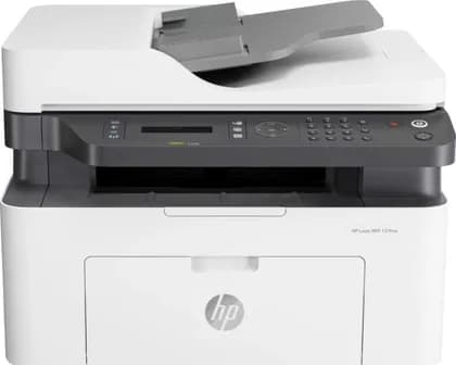 HP MFP 137fnw Multifunction Laser Printer, Print/Copy/Scan, 20ppm Printing Speed, Ethernet Interface, 150 Sheets Input Capacity, ‎128 MB RAM Size, White | ‎4ZB84A