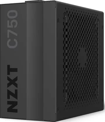 NZXT C750 - NP-C750M-UK - 750 Watt PSU - 80+ Gold Certified - Hybrid Silent Fan Control - Fluid Dynamic Bearings - Modular Design - Sleeved Cables - ATX Gaming Power Supply | NP-C750M-UK