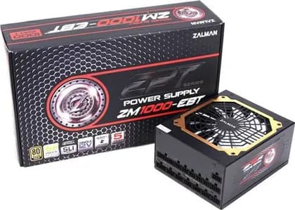 Zalman 1000W Watts High Efficiency 80+ Gold Switching Power Supply | ZM1000-EBT