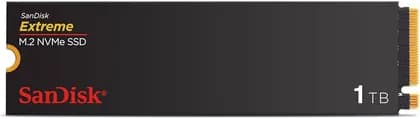 SanDisk Extreme M.2 NVMe PCIe 4.0 M.2 Internal SSD, 1TB Storage Capacity, 4.0 Technology, PCIe 4.0 x4 Interface, M.2 2280 Form Factor | SDSSDX3N-1T00-G26