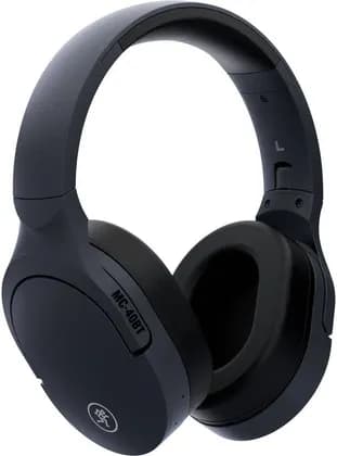 Mackie MC-40BT Wireless Over-Ear Headphones, 40mm Drivers & True Pro Signature Sound, 3.5mm Cable & Bluetooth Connectivity, Built-In Microphone, Fast Charging via USB Type-C, Black | MC-40BT