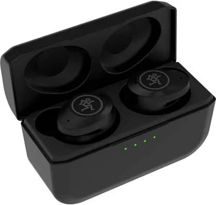 Mackie MP-20TWS Noise-Canceling True Wireless Hybrid In-Ear Headphones, Dual-Driver Design, 6x Knowles SiSonic Mics, MIS Wide-Band Hybrid ANC, IPX4-Rated Protection, Black | MP-20TWS