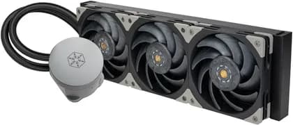 SilverStone Hailstone 360 Liquid CPU Cooler, 360mm Radiator, 3x 120mm LCP Pre-Installed Fan, 3000 RPM Speed, 95.1 CFM Fan Airflow, Copper Base with Plastic Body | SST-HT360