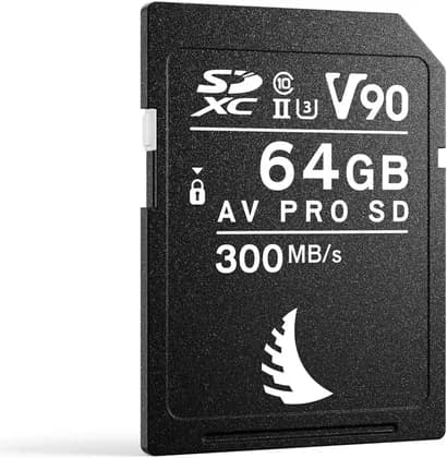 Angelbird AV PRO SD Card MK2 - V90-64 GB - SDXC UHS-II - SD Card - for 4K - Photo and Video
