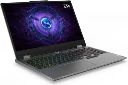 Lenovo LOQ 15IRX9 Gaming Laptop, 15.6" FHD IPS 144Hz Display, Intel Core i5-13450HX, 16GB RAM, 512GB SSD, GeForce RTX 4050 6GB, RGB English/Arabic KB, Win 11 Home, Lunar Gray | 83DV000AAX
