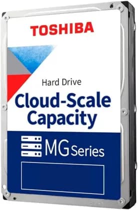 Toshiba MG11 Series Internal HDD, 20TB Capacity, 7200RPM, 3.5" SATA 6Gb/s, 1GB Cache, CMR Construction, Helium-Sealed 10-Disk Design, 512e/4Kn Format | MG11ACA20TE