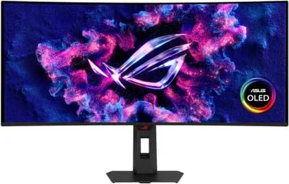 ASUS ROG Strix XG34WCDMS Gaming Monitor, 34" QD-OLED Display, UWQHD Resolution, 280Hz Refresh Rate, 0.03ms Response Time, AMD FreeSync Premium Pro & G-SYNC Compatible | 90LM0D20-B01971