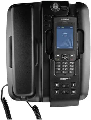 Thuraya FDU-XT PLUS Docking Adapter, External G3 Fax Connection, Up to 9.6kbps Fax Speed, Circuit Switched Data, Voice, SMS, Data & Fax Transmission, Supports PABX Connection, Black | FDU-XT PLUS