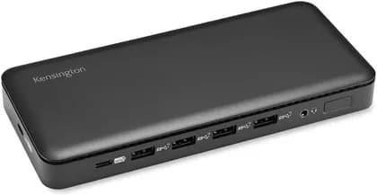 Kensington SD4841P Docking Station, 10-in-1 Design With x5 USB Ports, Supports 1080p @ 60Hz Driverless USB-C Connectivity, Numerous Video Ports, 100W Power Delivery, Gray | K33557EU
