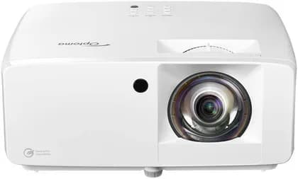 Optoma ZH451ST Full HD Laser Projector, 4200 Lumens, Short Throw DLP Projector, 1080p, HDR10, 300000 to 1 Contrast, Golf Simulator, Business, Education, White | ZH451ST