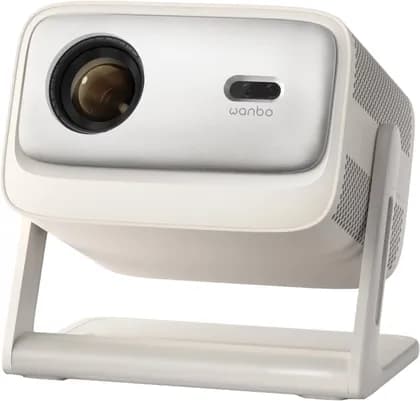 Wanbo Vali 1 Pro Smart Gimbal Projector, 200° Rotating Gimbal, 600 ISO Lumens, Netflix Certified, Dolby Audio, Auto Focus & Auto Keystone Correction, Built-in Google TV, Warm White | VALI-1-PRO