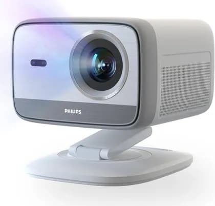 Philips NeoPix 444 Home Projector, Full HD 1080p, 500 ANSI Lumens, 100 Inch Display, 360 Degree Rotating Stand, Auto Focus Keystone Correction | NPX444
