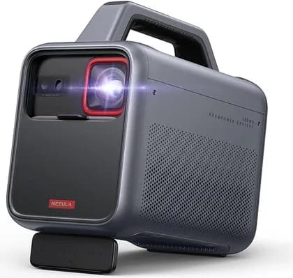 Anker Nebula Mars 3 Portable Smart Projector, 1080p Full HD, 1000 ANSI Lumens, Google TV, Autofocus Keystone, Built In Battery | D2333