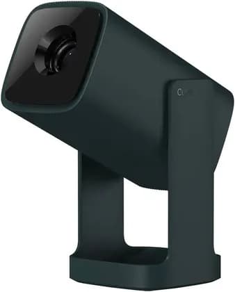 Wanbo Cube 1 Projector, 40-110" Projection Size, 200 ISO Lumens, Electric Focus, 28dB Quiet Cooling, 4 Point Keystone Correction, 8W Speaker System, Built-in Android TV 11, Dark Green | CUBE-1