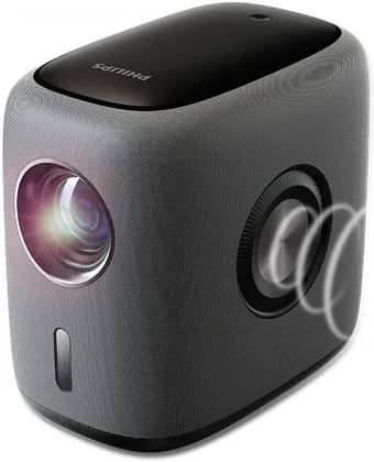 Philips NeoPix 950 Smart Home Projector, Full HD 1080p, 1400 Lumens, Google TV, 150 Inch Display, WiFi 6 Screen Mirroring | NPX950