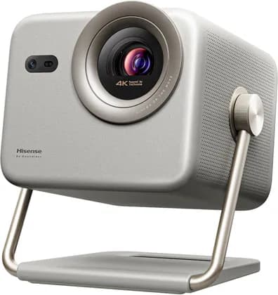 Hisense M2 Pro 4K Laser Smart Projector, Triple Laser Light Source, 4K Ultra HD Resolution, HDR10 Plus Dolby Vision, DTS Virtual X Audio, VIDAA U9 Smart OS, 65 to 200 Inch Projection, Silver | M2 Pro