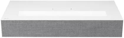 LG CineBeam HU85LG Triple Laser UST Smart Home Cinema Projector, 2700 ANSI Lumens, 4K UHD 3840x2160 Resolution, Fixed Zoom, 90" to 120" Display Size, 5W + 5W Stereo, White/Gray | LGHU85LG