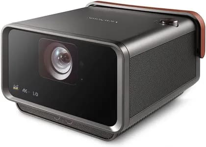 ViewSonic X10-4K+ 4K UHD Short Throw Portable Smart LED Projector, 2500 LED Lumens, Harman Kardon Speakers, Smart Fn + Voice Control, BT / Wi-Fi / RJ45, USB-C / A, HDMI, Black | X10-4K+