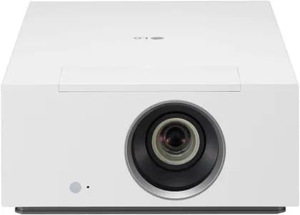 LG CineBeam HU710PW 2000-Lumen XPR 4K UHD Smart Home Theater Laser DLP Projector, AI ThinQ OS, Wi-Fi & Ethernet Connectivity, 2x5W Speakers, HDR10 & HLG, HDMI 2.1, 2x HDMI 2.0, White | LGHU710PW