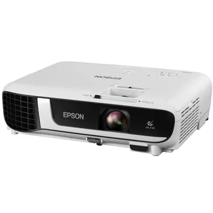 Epson EB-W51 WXGA 3LCD Projector, 1280x800 Resolution, 4000 Lumens Brightness, 16 10 Aspect Ratio, 16.90 - 20.28mm Focal Length, Optical Zoom Lens, 12000 Hours Life, White | EB-W51