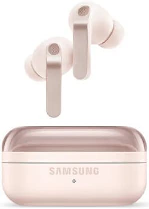 SAMSUNG Galaxy Buds 4 Pro Earbud, 2 Way Enhanced Dynamic Driver (Woofer) + Tweeter, 6 Microphones, Active Noise Cancellation, 360 Audio, Bluetooth 6.1, Up to 30H Playtime, Pink Gold | SM-R640NZDAMEA