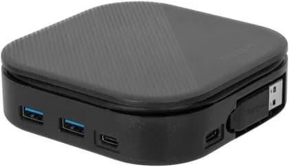 Targus USB-C Universal Dual HD Docking Station, 80W PD Pass-Thru, DisplayLink, Dual HDMI, 2x USB-A 10Gbps, 1x USB-C 10Gbps, GbE, Bus-Powered, Win & Mac, TAA | DOCK116GLZ