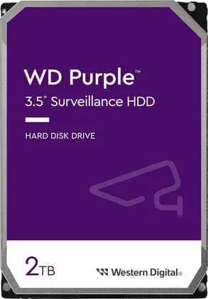 Western Digital 2TB Western Digital Purple Surveillance Internal Hard Drive HDD - SATA 6 Gb/s, 64 MB Cache, 3.5" - WD23PURZ