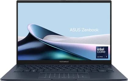 ASUS Zenbook 14 OLED UX3405CA Laptop, 14" 3K OLED 120Hz Display, Intel Core Ultra 9 285H, 32GB RAM, 1TB SSD, Intel Arc Graphics, English-Arabic K/B, Windows 11 Home, Ponder Blue | 90NB14W3-M019P0