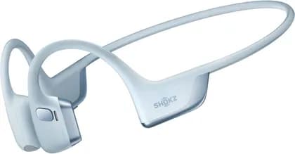 Shokz OpenRun Pro 2 Wireless Headphones, 18mm Open-Ear Air Conduction Drivers, Bone Conduction Technology, 101.3 dB Sensitivity, Bluetooth 5.3, 12 Hours Battery Life, 150mAh Battery, Blue | S820BU