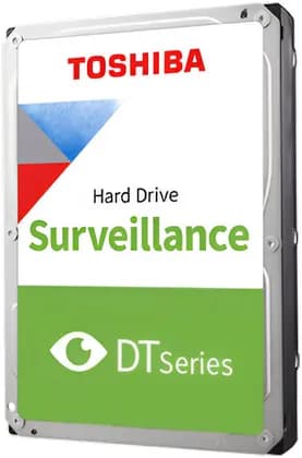 Toshiba DT02 V Series 2TB Surveillance Hard Drive, 3.5" SATA 7200RPM Internal HDD for CCTV DVR NVR | DT02ABA200V