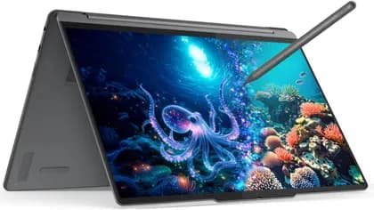 Lenovo Yoga 9 2-in-1 14ILL10 Aura Edition Laptop, 14" 2.8K WQXGA+ OLED Touch, Intel Core Ultra 7 258V, 32GB RAM, 1TB SSD, Intel Arc Graphics 140V, English-Arabic K/B, Win11Home, Blue | 83LC0013AX