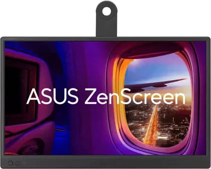 ASUS ZenScreen MB169CK Portable Monitor, 15.6" IPS Display, FHD Resolution, 60Hz Refresh Rate, 5ms (GtG) Response Time, 262K Color Display, Trace Free & SPLEDID Technology, Black | 90LM0AZ3-B01171