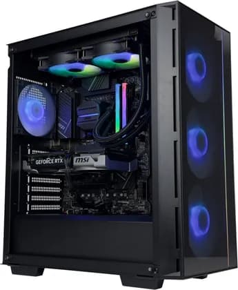 Apex Predator Gaming PC - Intel Core i7-14700K 20 Cores 28 Threads, NVIDIA RTX 5060 8GB, 32GB DDR5 RAM 5200MHz, 1TB SSD Gen4, 650W 80 Plus PSU, 240mm Liquid Cooler, Wi-Fi + BT
