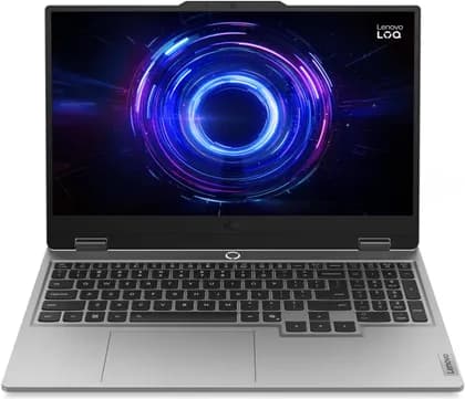 Lenovo LOQ 15IRX10 Gaming Laptop, 15.6" FHD IPS 144Hz Display, Intel Core i7-14700HX, 24GB RAM, 512GB SSD, GeForce RTX 5050 8GB GPU, English (UK) K/B, No OS, Luna Grey | 83JE009VPS